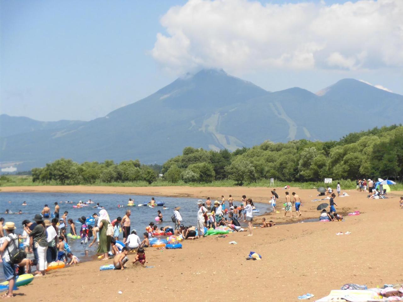 Lakeside Banko Otel Inawashiro Dış mekan fotoğraf