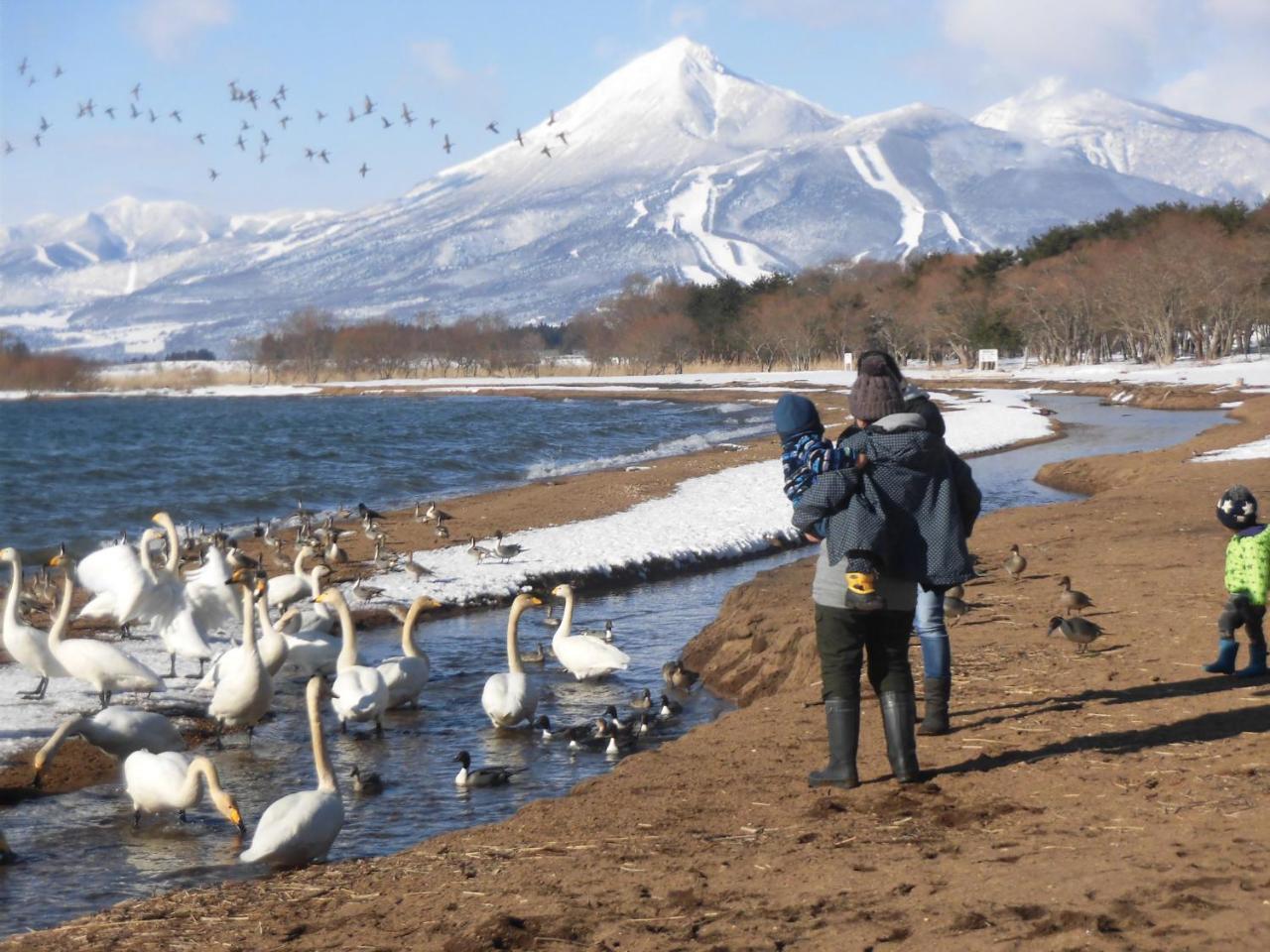 Lakeside Banko Otel Inawashiro Dış mekan fotoğraf