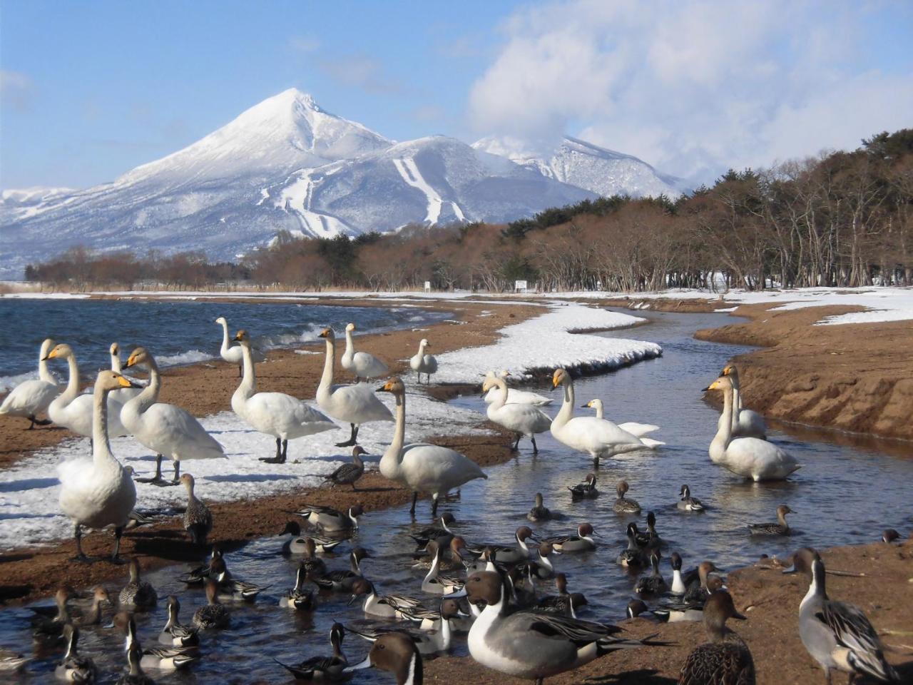 Lakeside Banko Otel Inawashiro Dış mekan fotoğraf