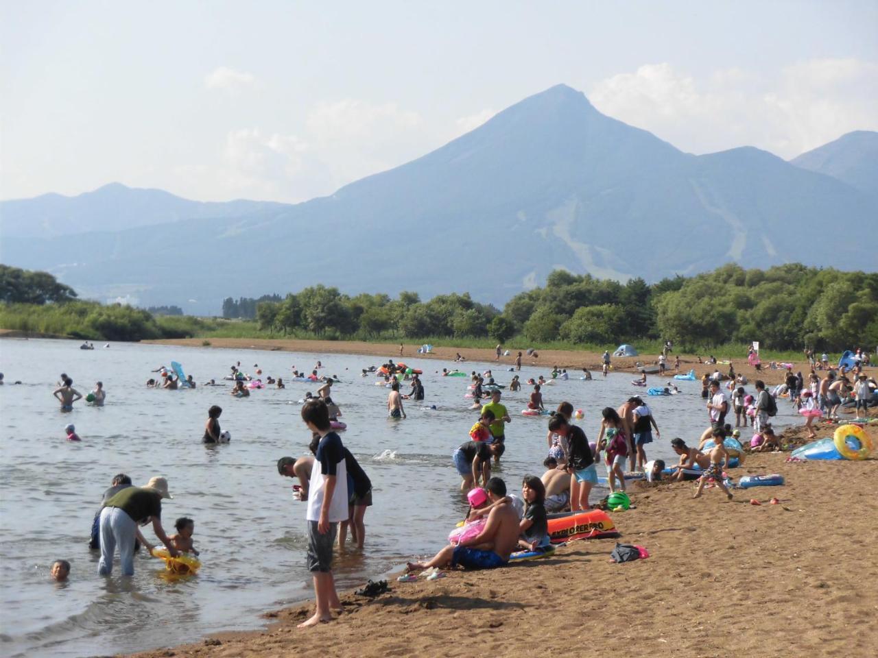 Lakeside Banko Otel Inawashiro Dış mekan fotoğraf